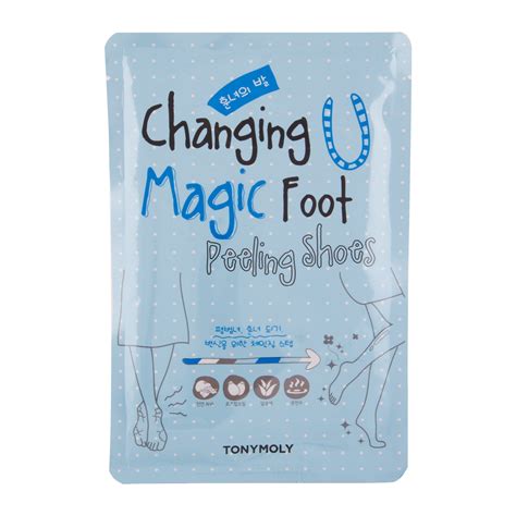 Changin magic foot peeling shoes